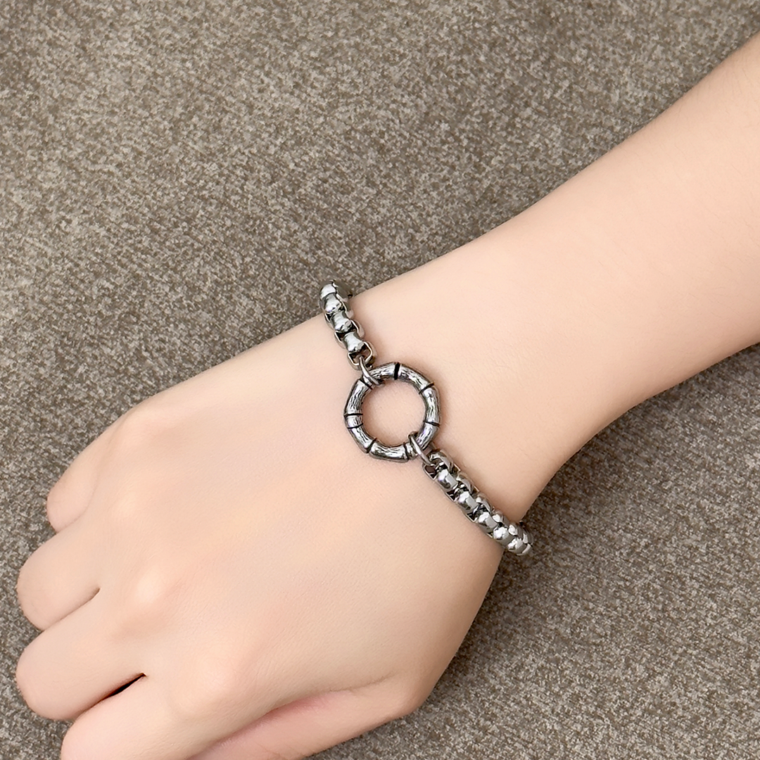 Adrian Bamboo Link Barista Bracelet