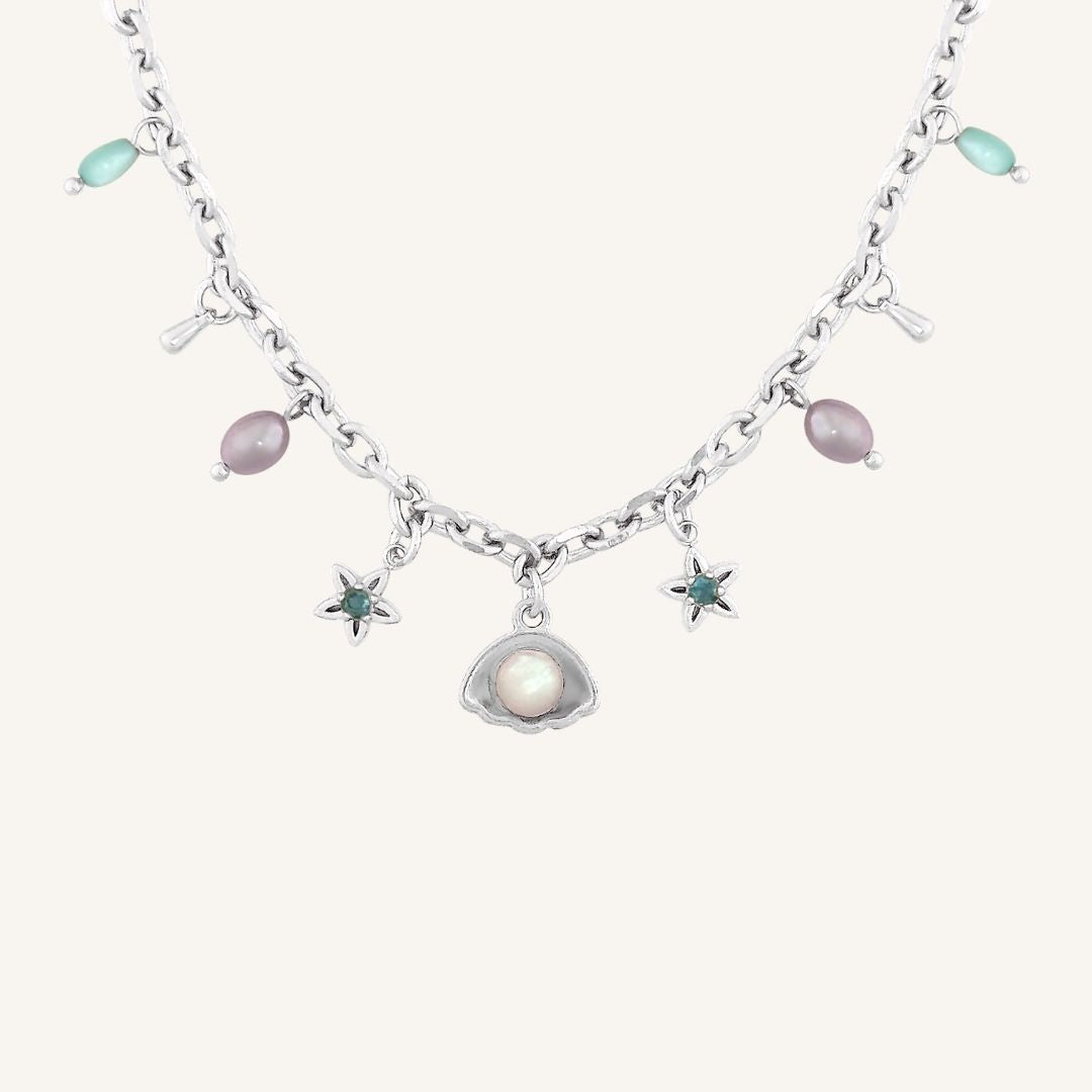 Arieal Shell Star Bracelet (Silver)