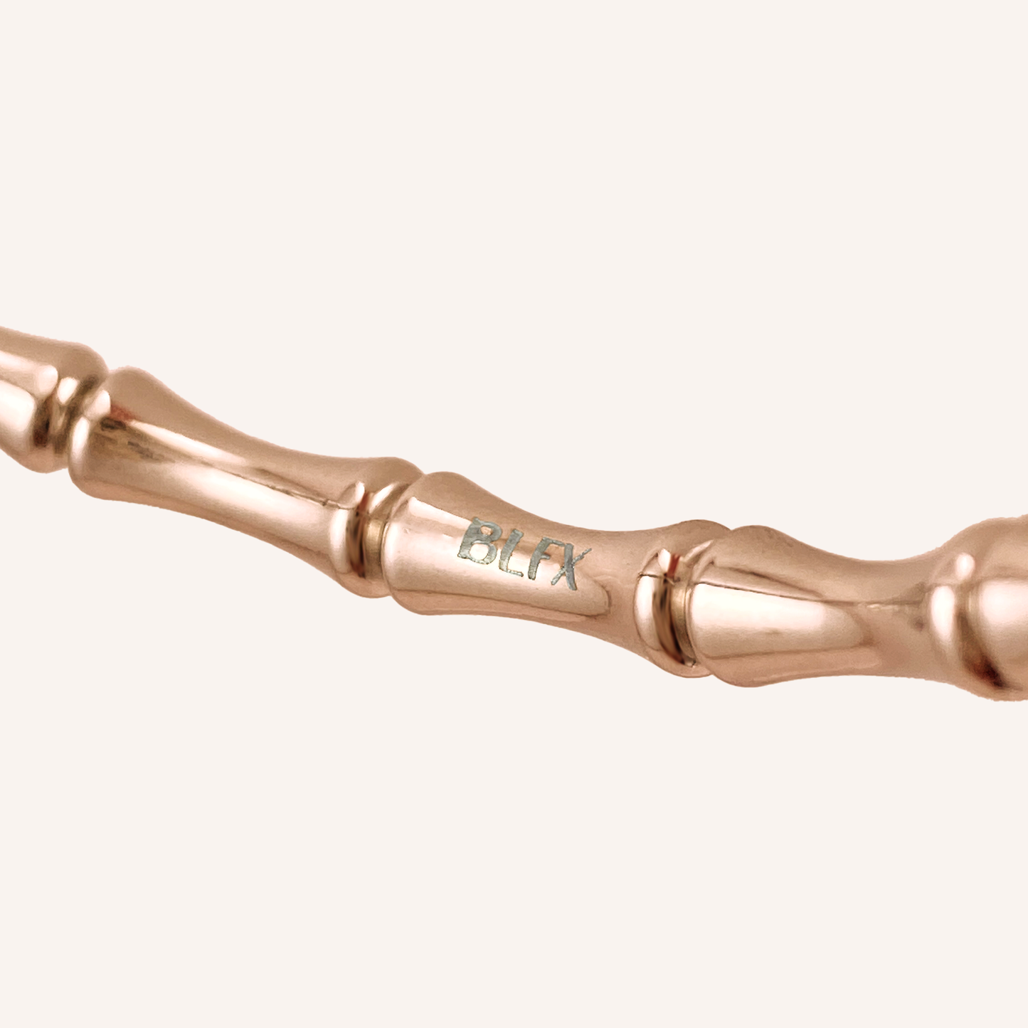 Bamboo Bangle Mini - Rose Gold