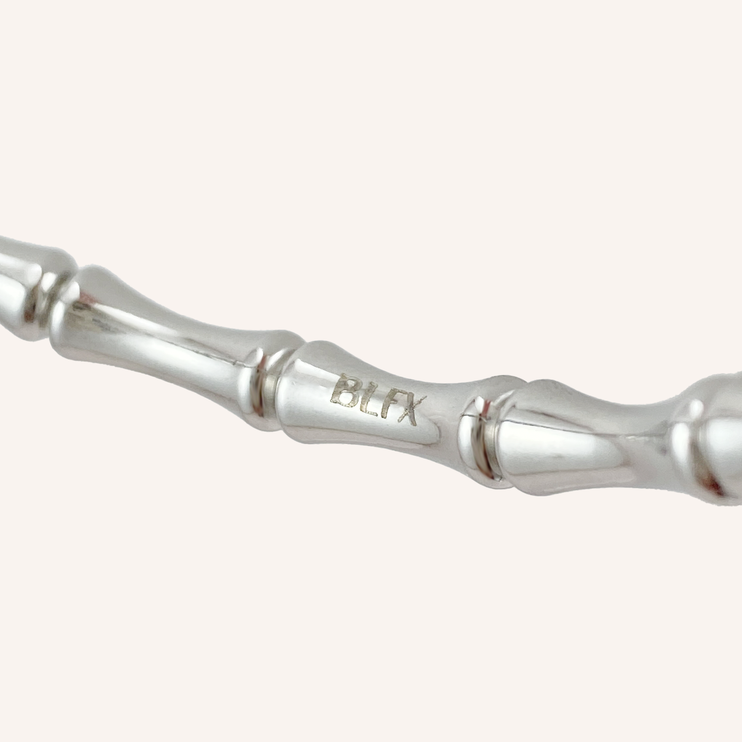 Bamboo Bangle Mini - Silver