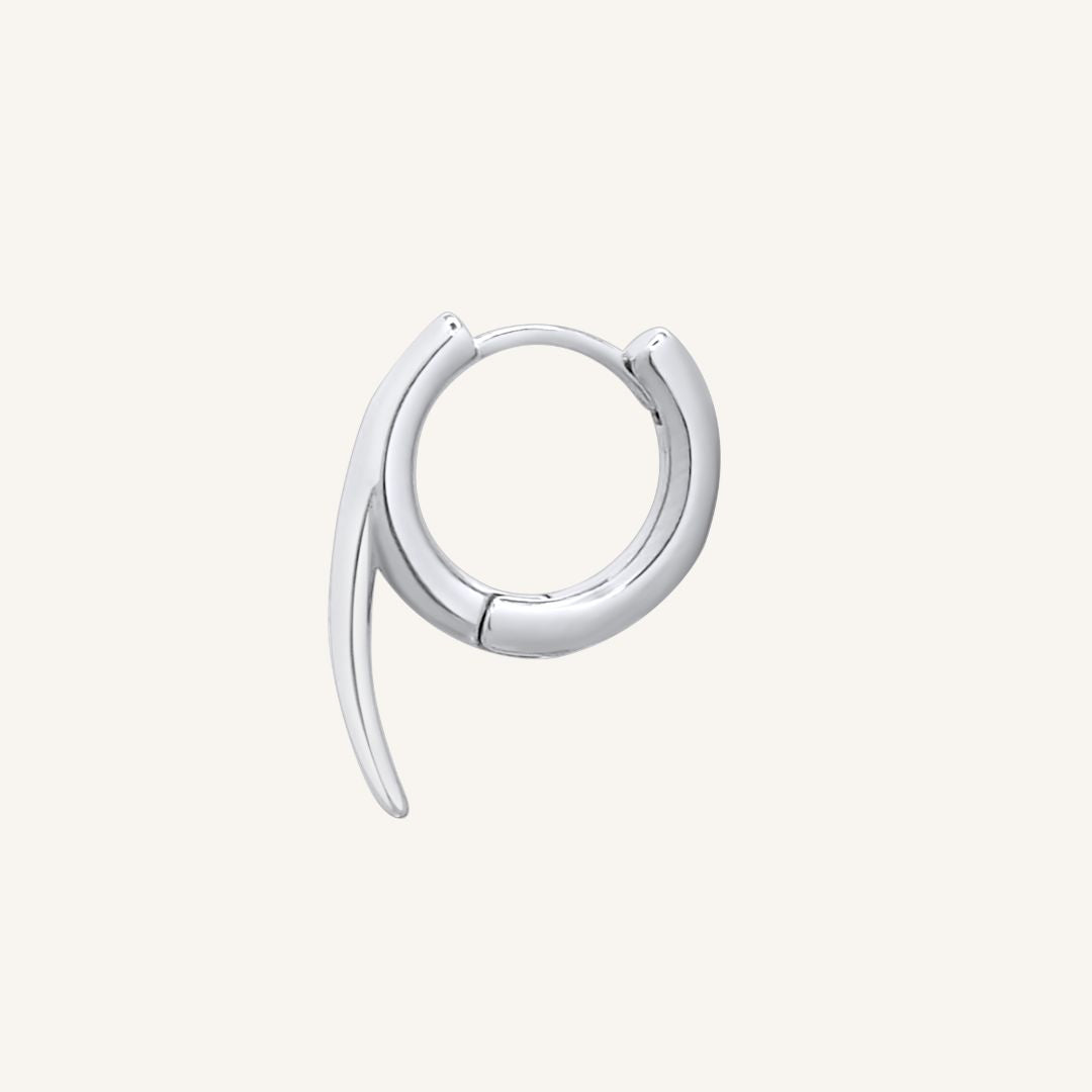 Etonic Pointy Hoop Earring - Single - BLFX