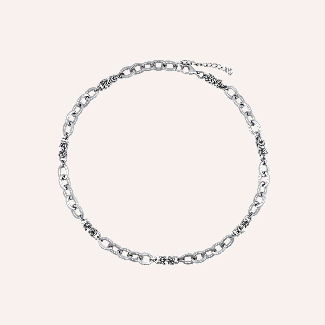 Gaian Hybrid Chainmail Necklace - BLFX