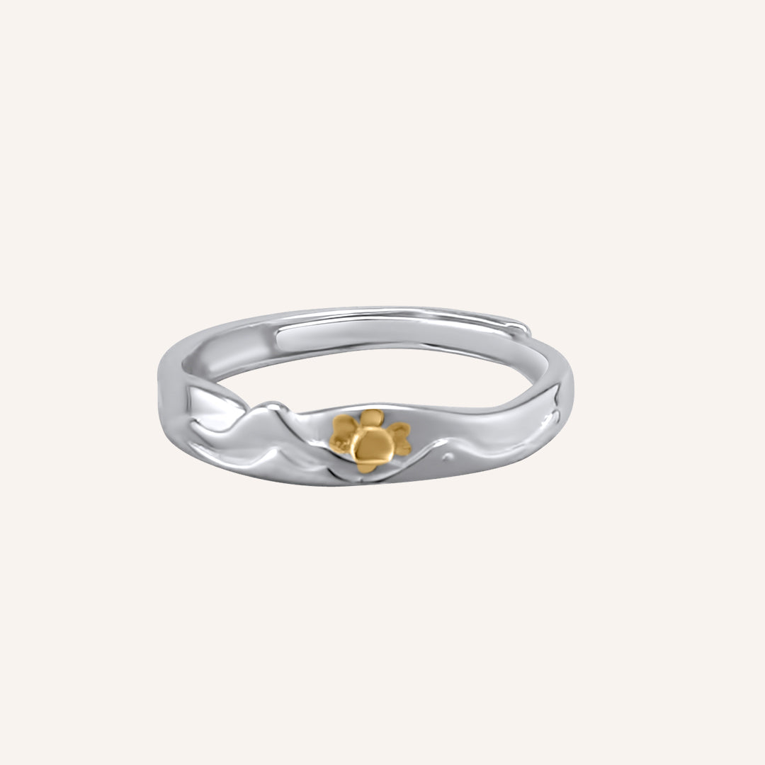 Galaxy Duo Tone Sun Ring