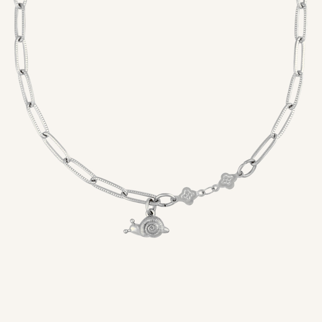 Gary Snail Layered Bracelet (Silver)