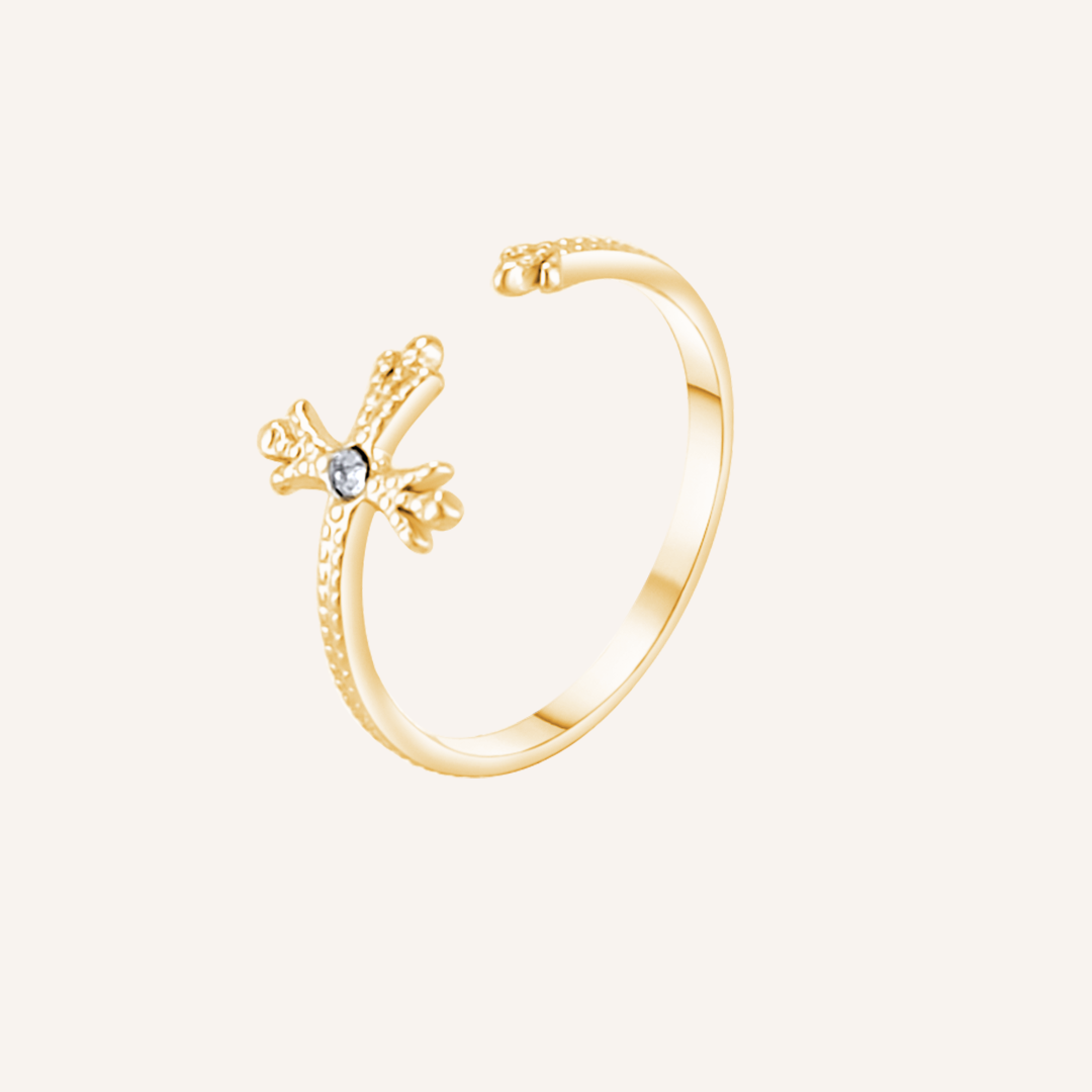 Kairo Plus Open Ring - Gold