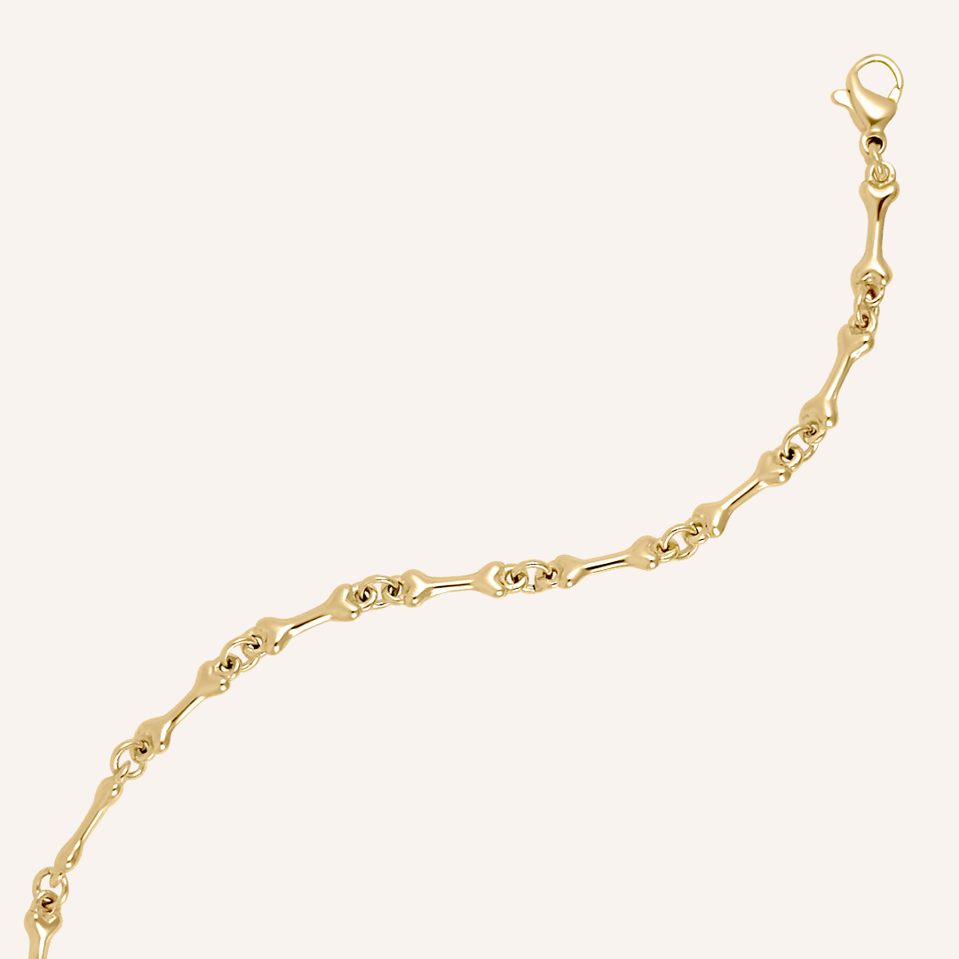 Kamden Bone Bracelet - Gold