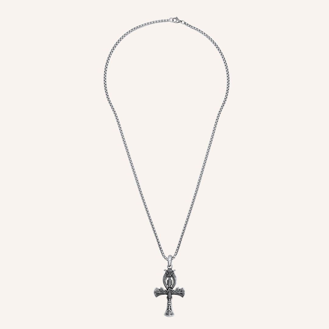 Kiana Egypt Ankh Long Necklace