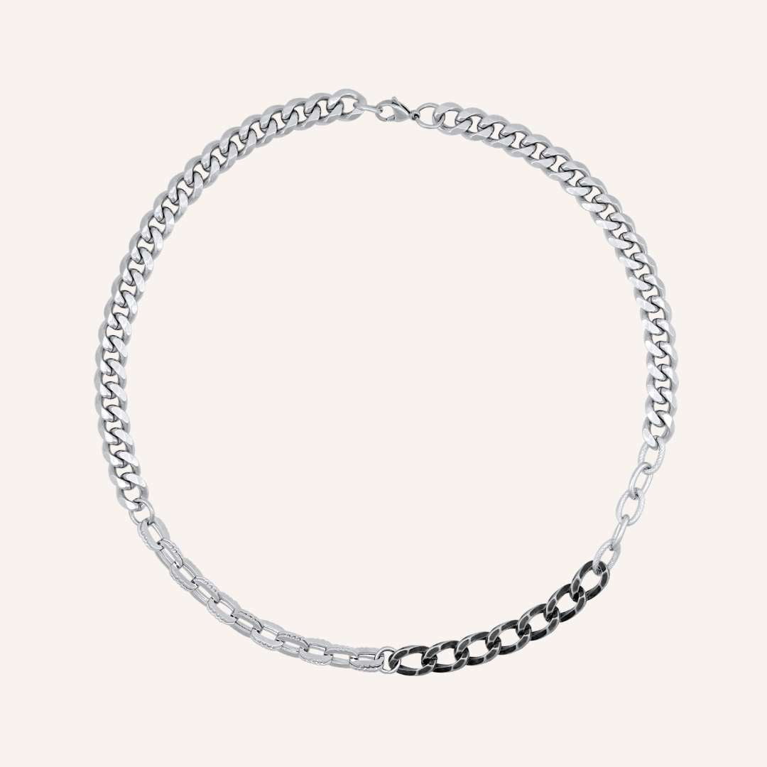 Maris Hybrid Chain Link Necklace - BLFX