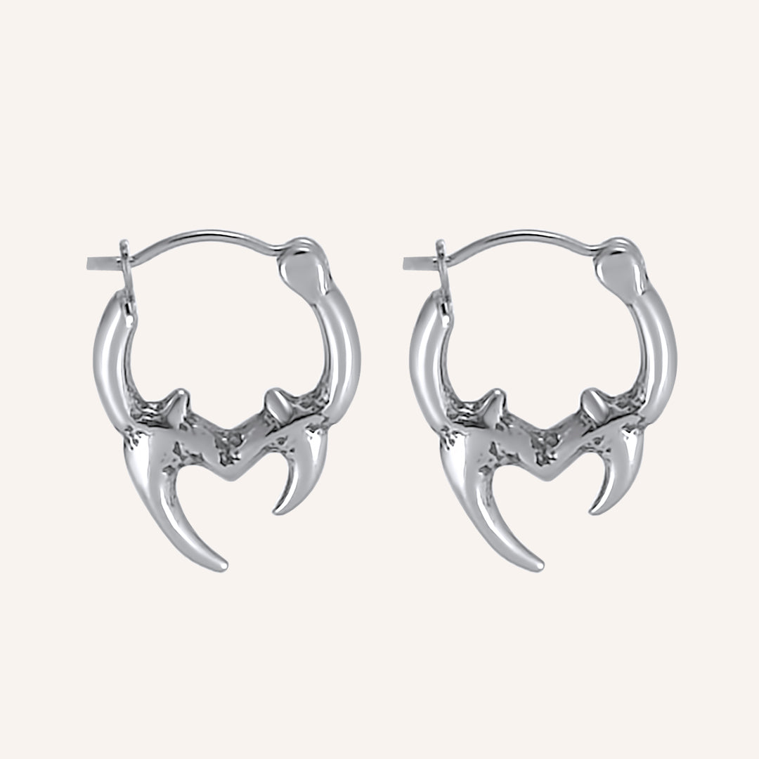 Markel Fang Hoop Earring