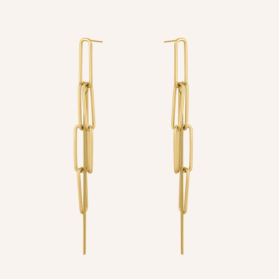 Narella Chain Dangling Earrings