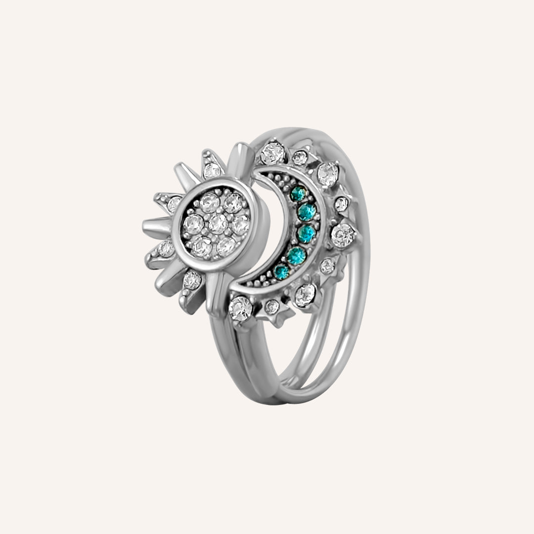 Neil Sun Ring - Silver