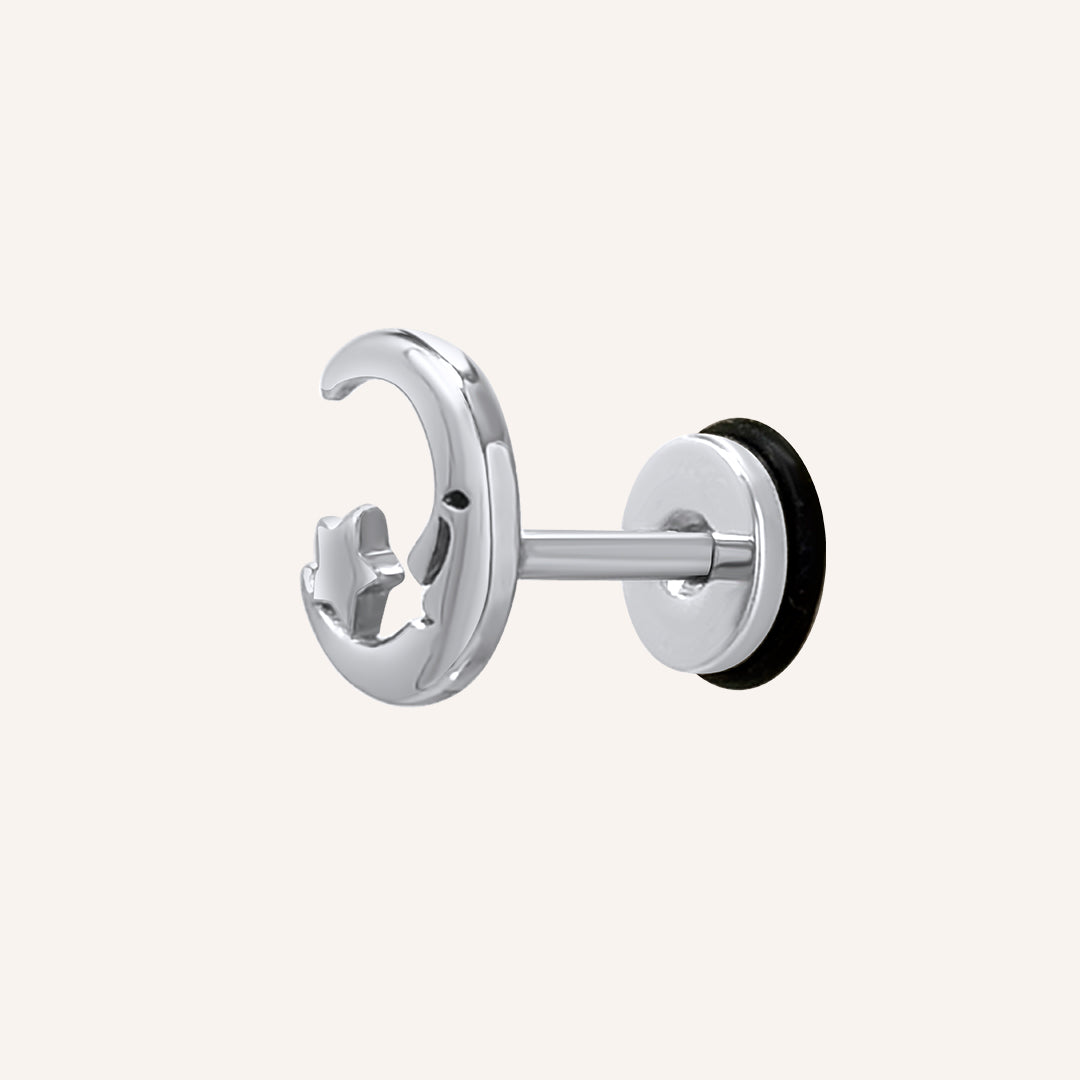 Neva Moon Star Stud Earring - Single
