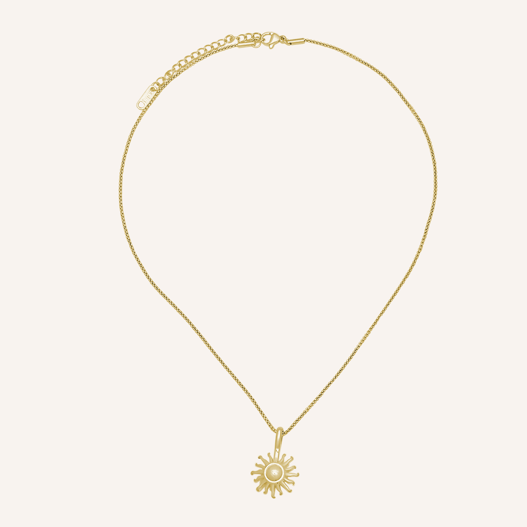 Norah Sun Necklace - Gold