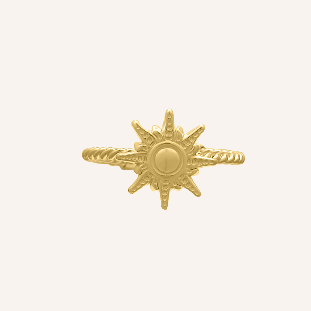 Nyra Sun Ring - Gold