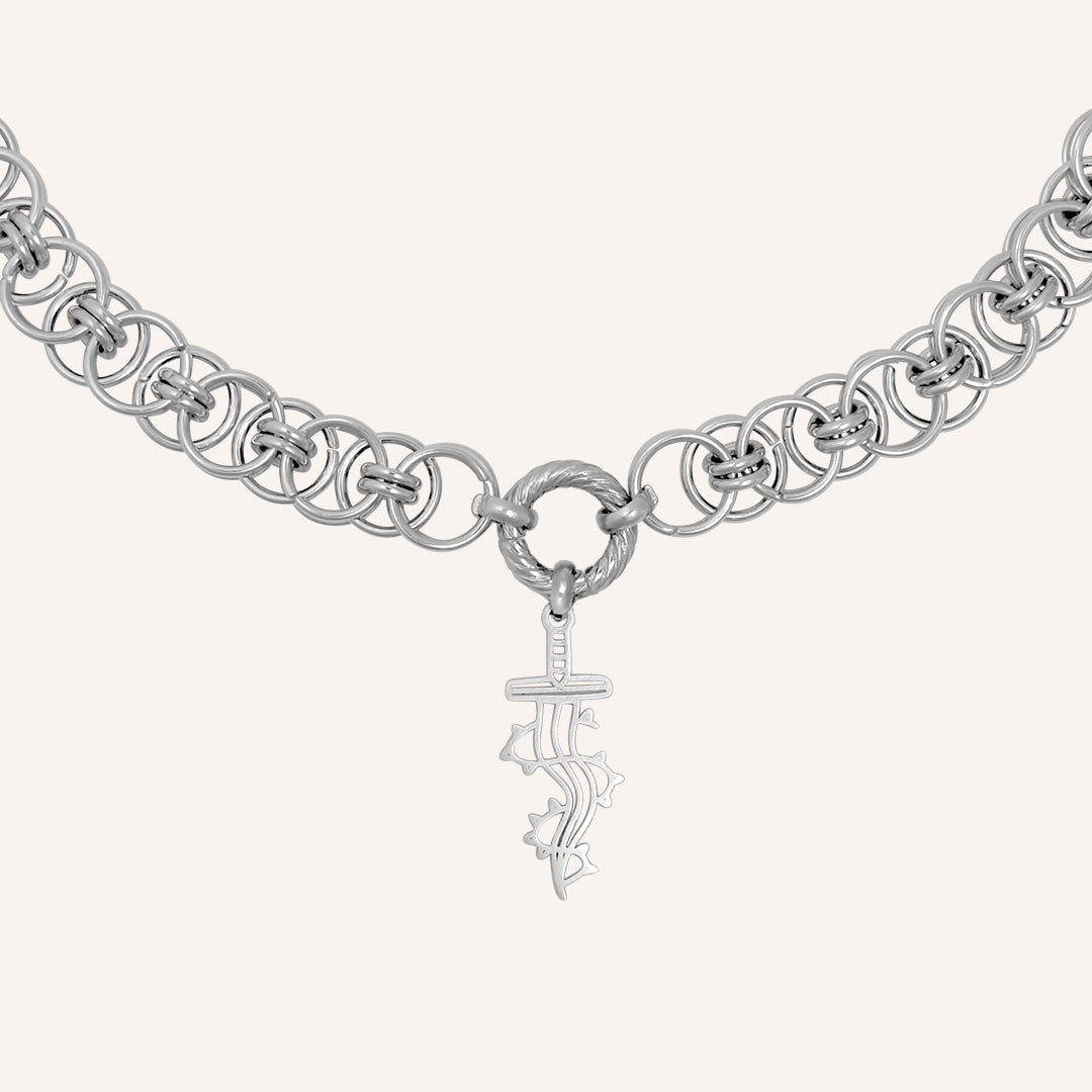 Obanai Chainmail Sword Bracelet