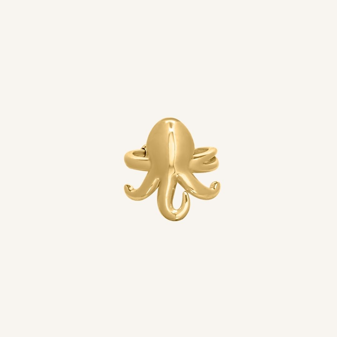 Sabnock Octopus Ear Cuff (Gold)
