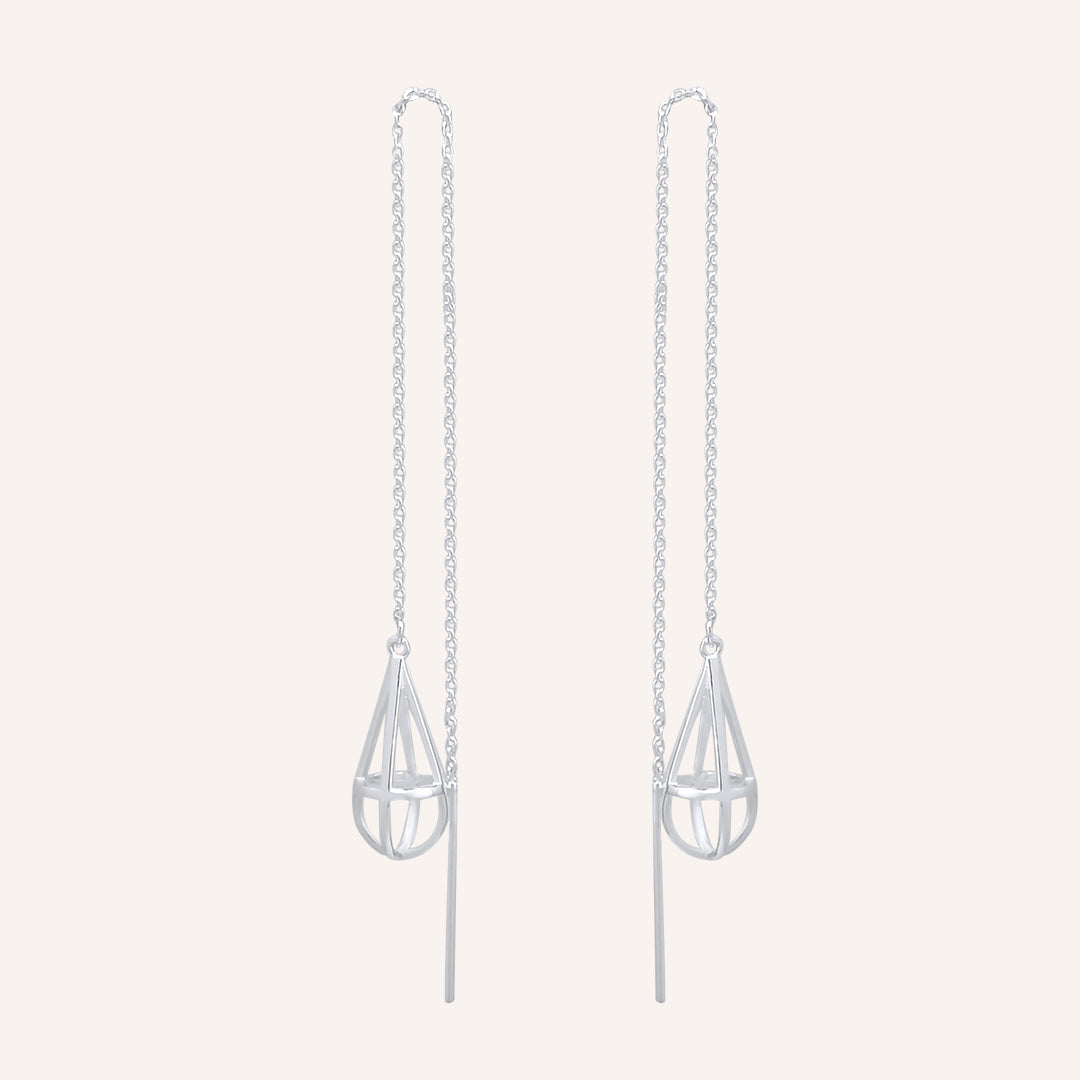 Tear Himmeli Drop Earrings