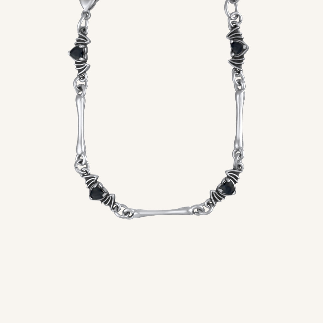 Velvetine Bat Bone Bracelet