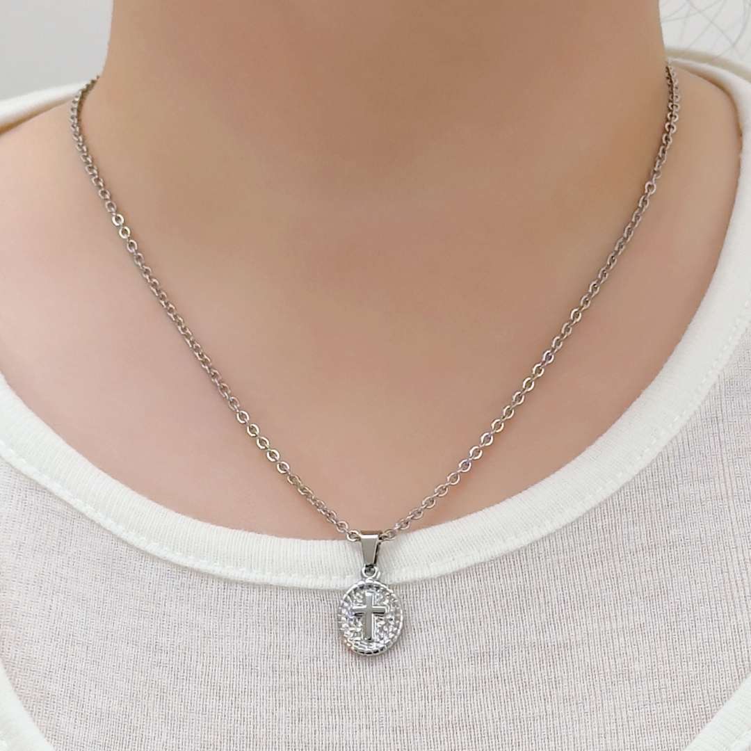 Gaspard Cross Necklace - BLFX