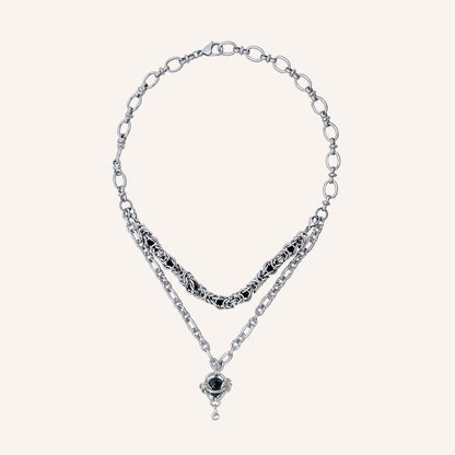 Alana Chainmail Layered Necklace