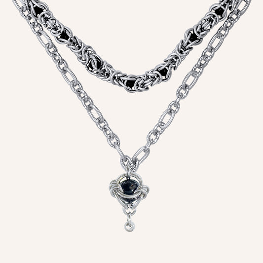 Alana Chainmail Layered Necklace