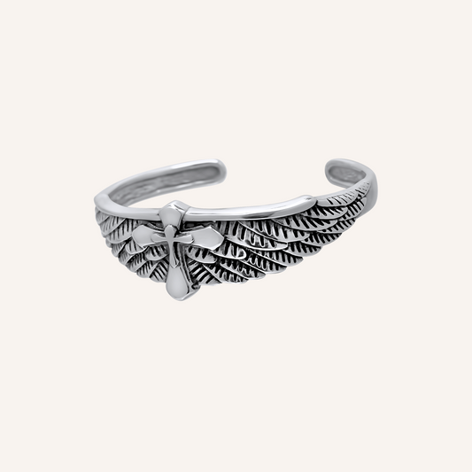 Amie Wing Cross Cuff