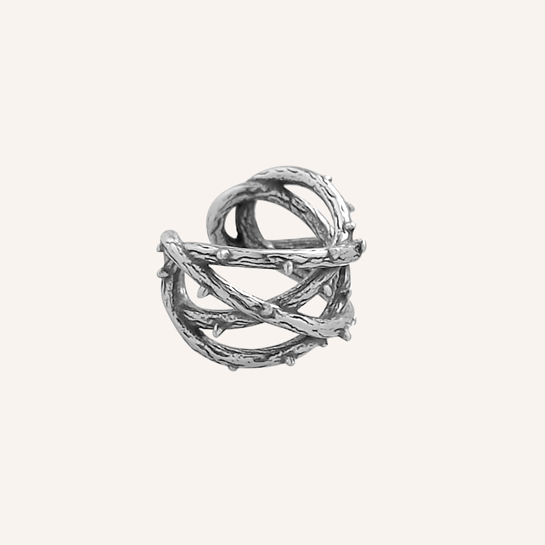 Arian Thorns Layered Ear Cuff