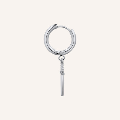 Arthur Sword Hoop Earring - Single