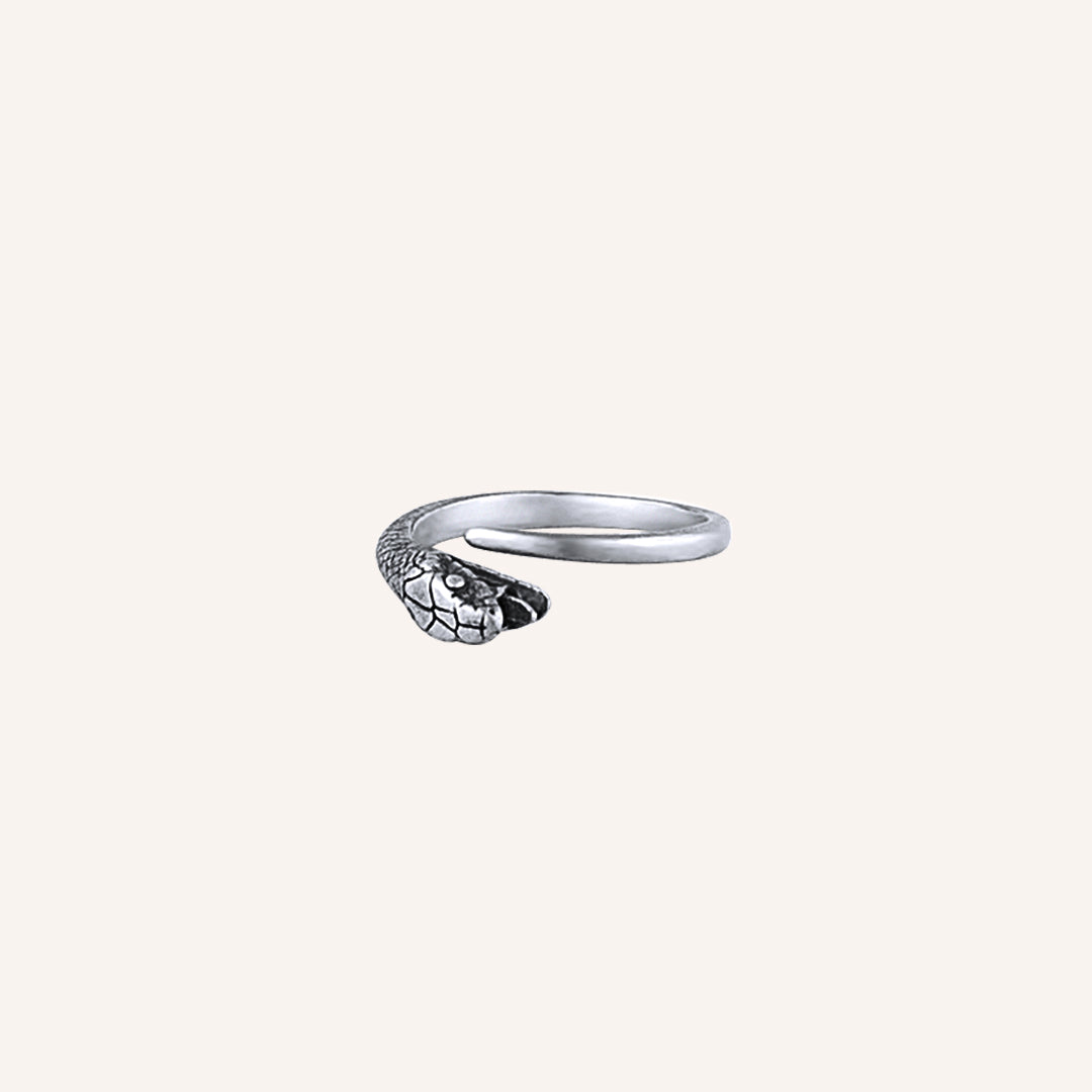 Arwin Reborn Snake Ring - Silver