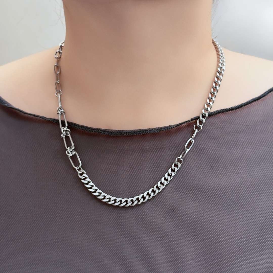 Asa Hybrid Chain Necklace - BLFX