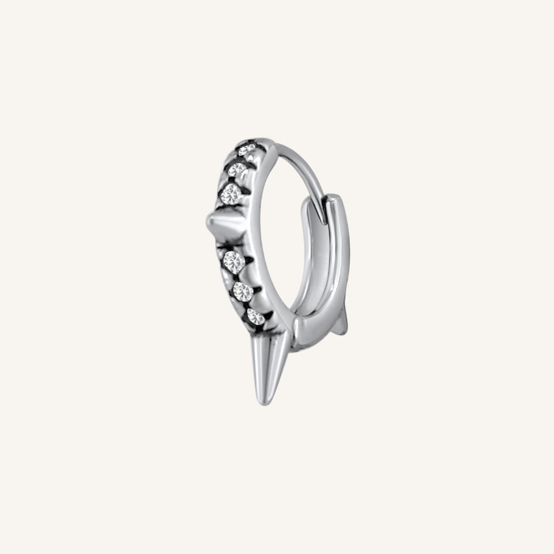 Barbatos Pointy Hoop Earring (Single)