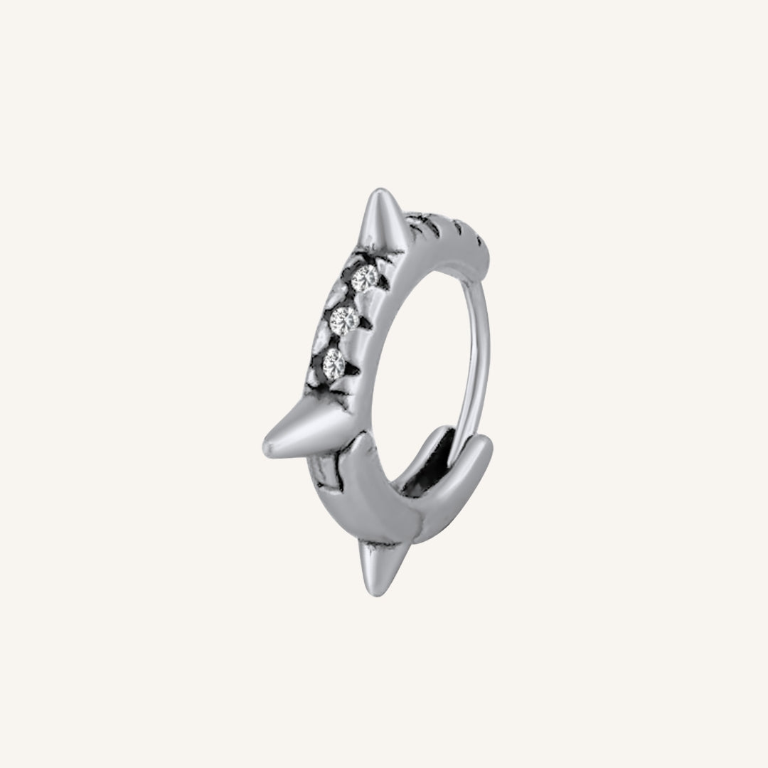 Barbatos Pointy Hoop Earring (Single)