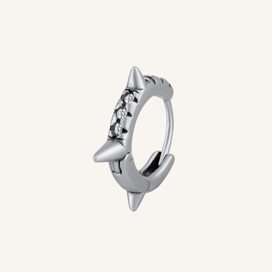 Barbatos Pointy Hoop Earring (Single)