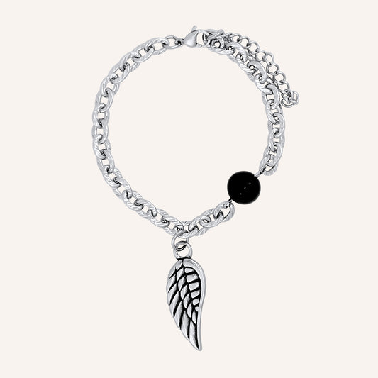 Bellis Angel Wing Bracelet - Big Wing