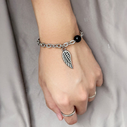 Bellis Angel Wing Bracelet - Big Wing