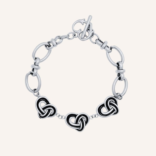 Bijou Love Knot OT Bracelet (Silver) - BLFX