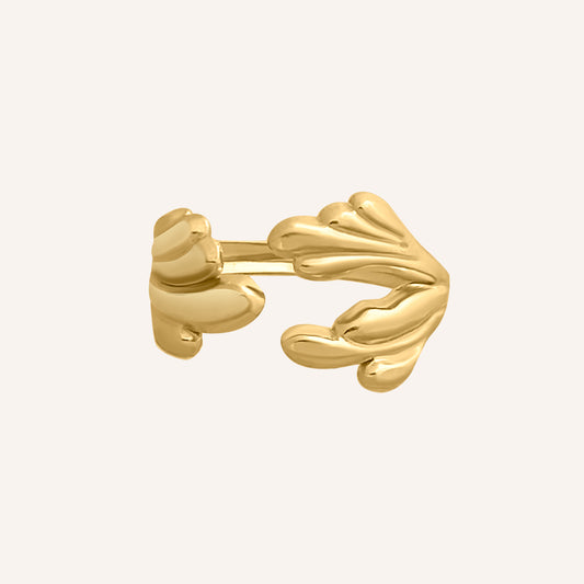 Blair Coral Wrap Ring - Gold