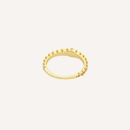 Brienne Cross Ring - Gold