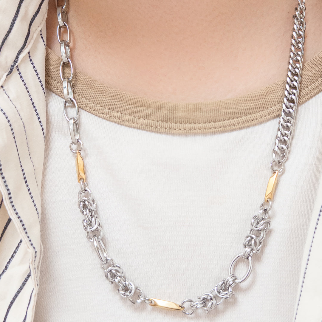 Brighton Hybrid Chain Link Necklace - Gold