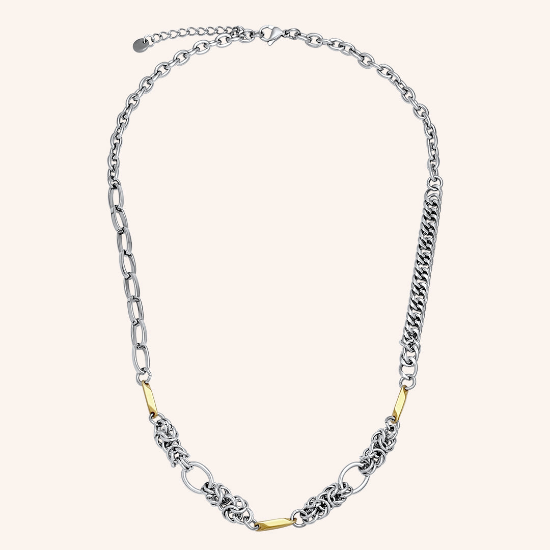 Brighton Hybrid Chain Link Necklace - Gold