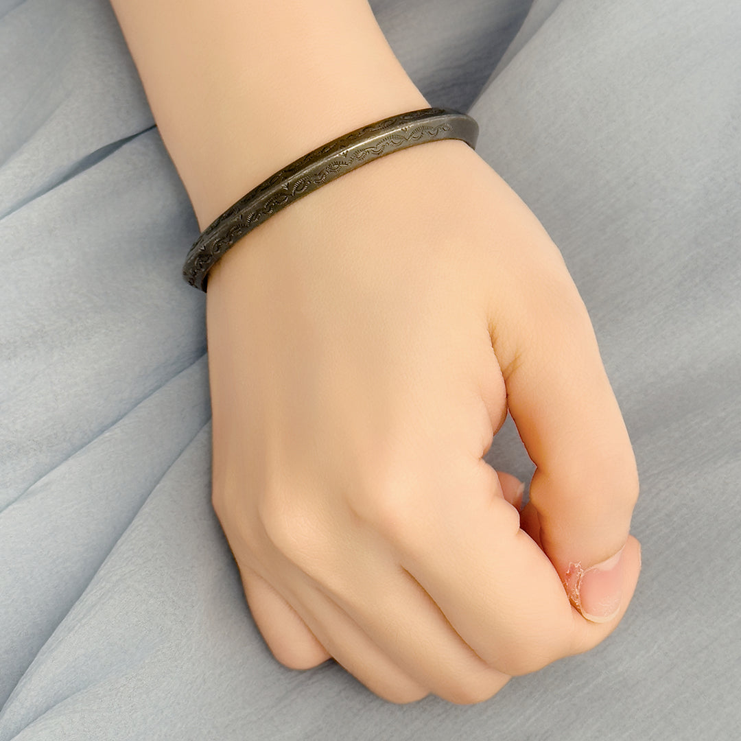Brock Orna Moon Cuff - Smoke