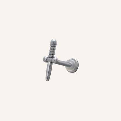 Casey Sword Flat Back Earring - Single
