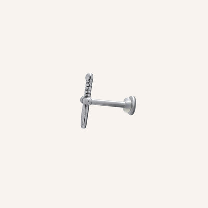 Casey Sword Flat Back Earring - Single