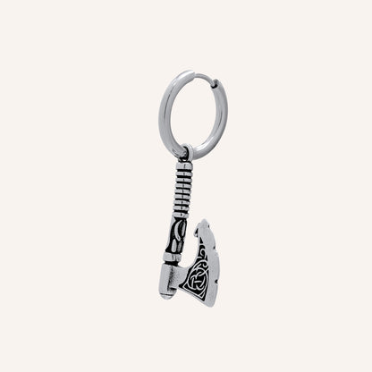 Cazzie Axe Hoop Earring - Single