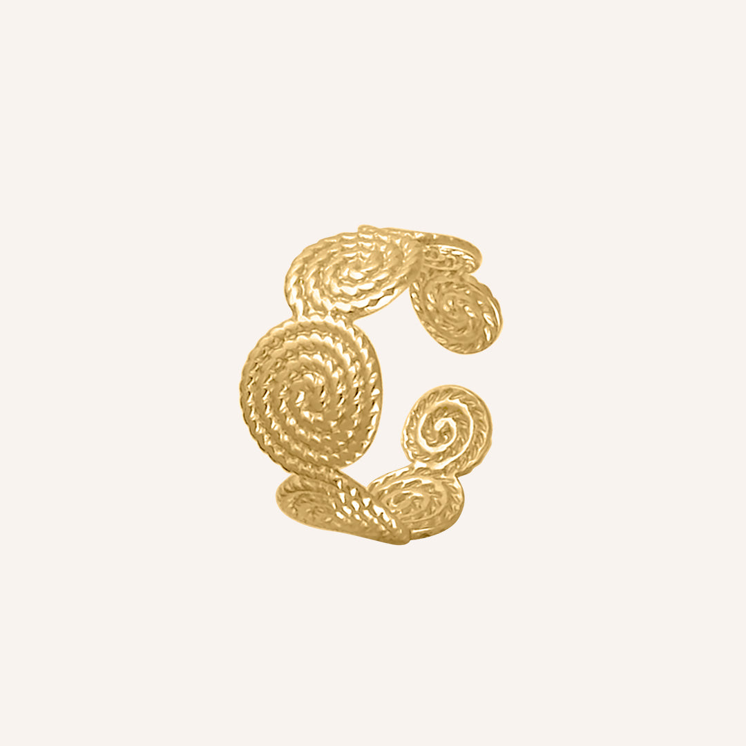 Cher Spiral Ring - Gold