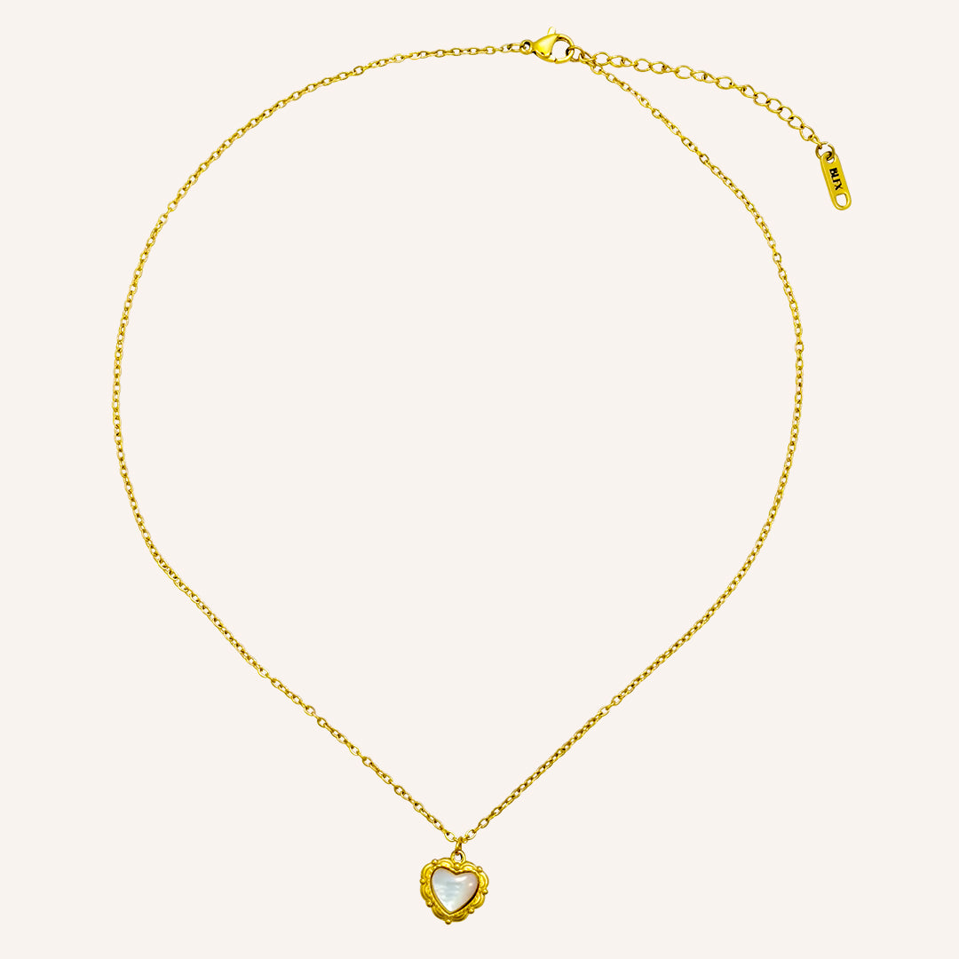 Corwin Love Shell Necklace - Gold