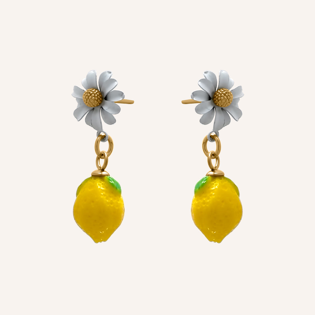 Daisy Lemon Drop Earring
