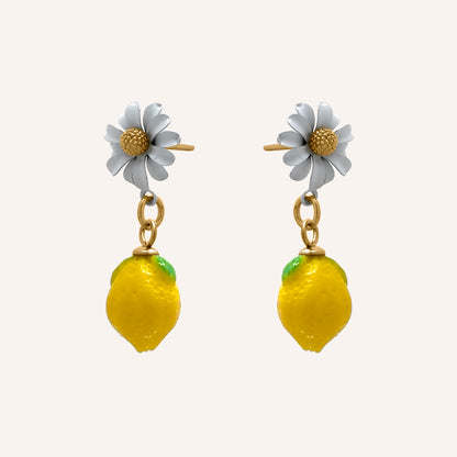Daisy Lemon Drop Earring