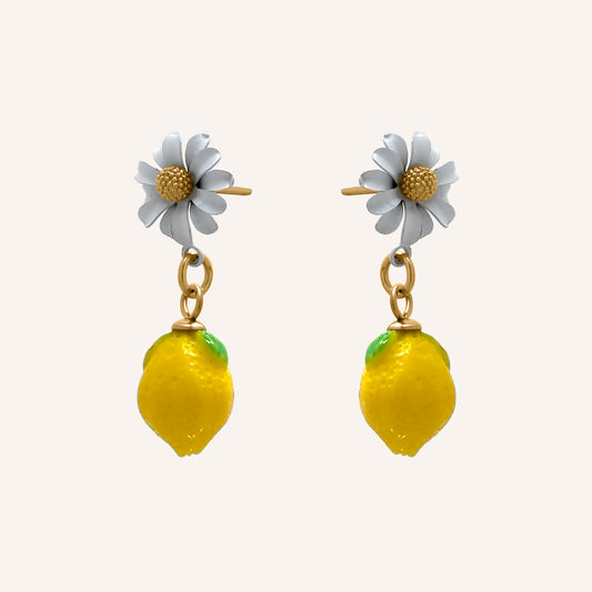 Daisy Lemon Drop Earring
