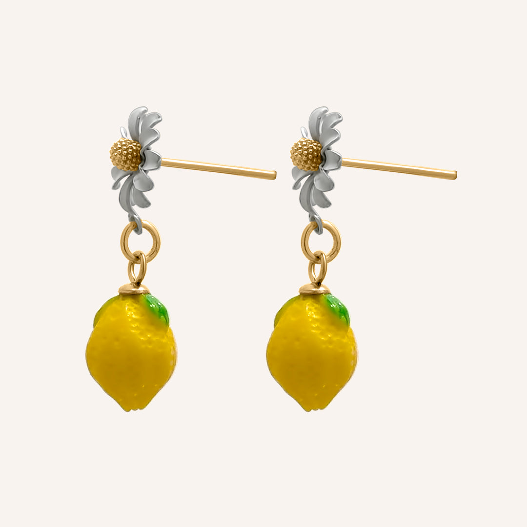 Daisy Lemon Drop Earring